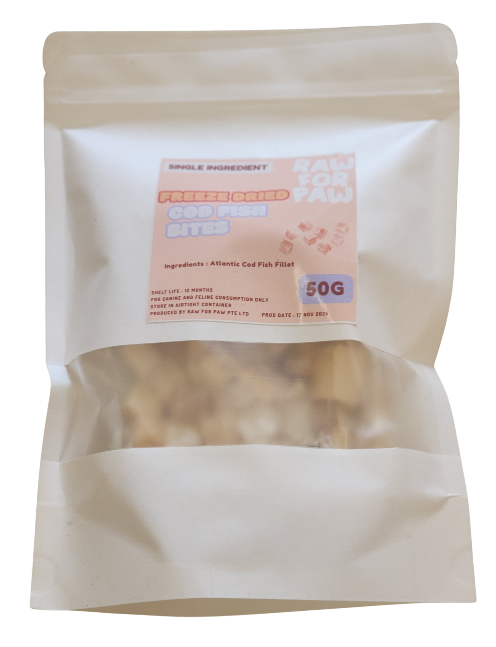 Freeze Dried Cod Fish Bites 04