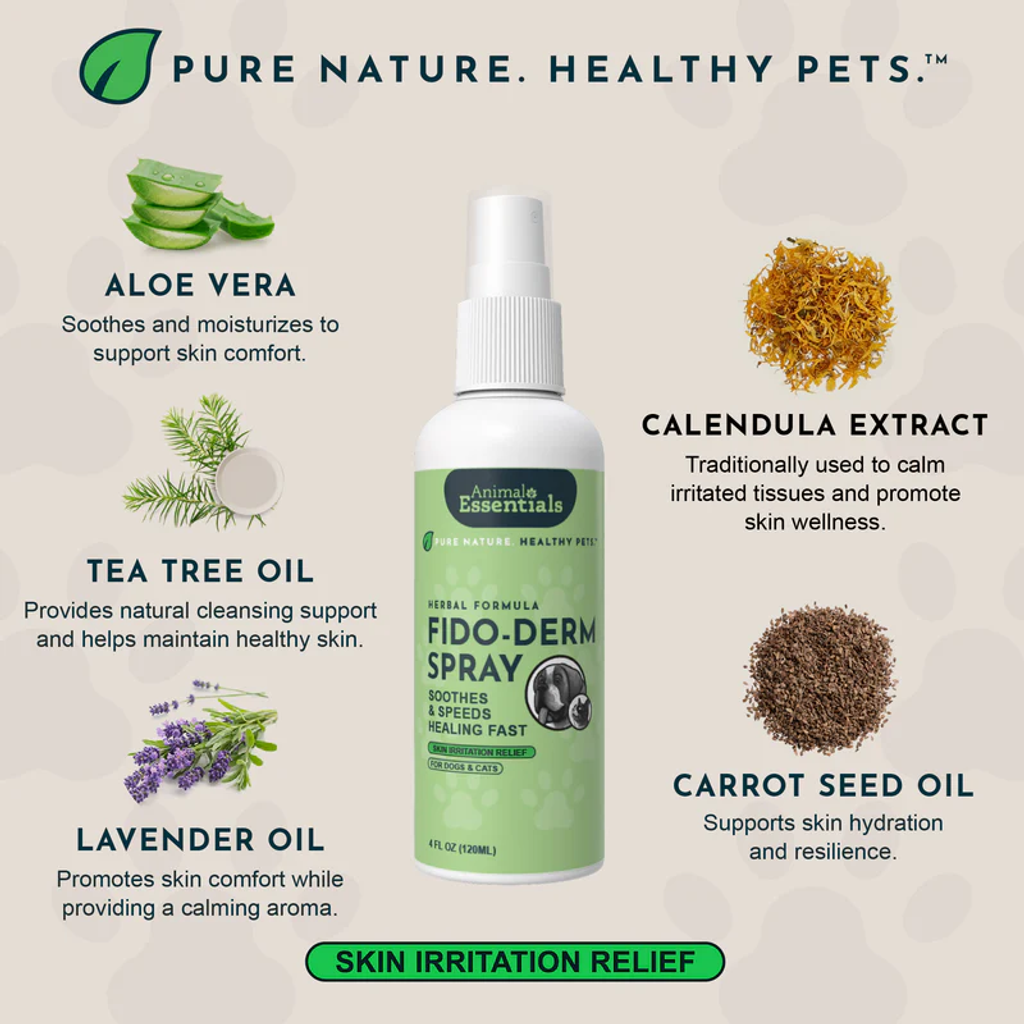 Animal Essentials - Fidoderm Herbal Spray 04