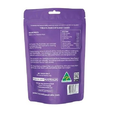 FDA Emu Cookie - Back