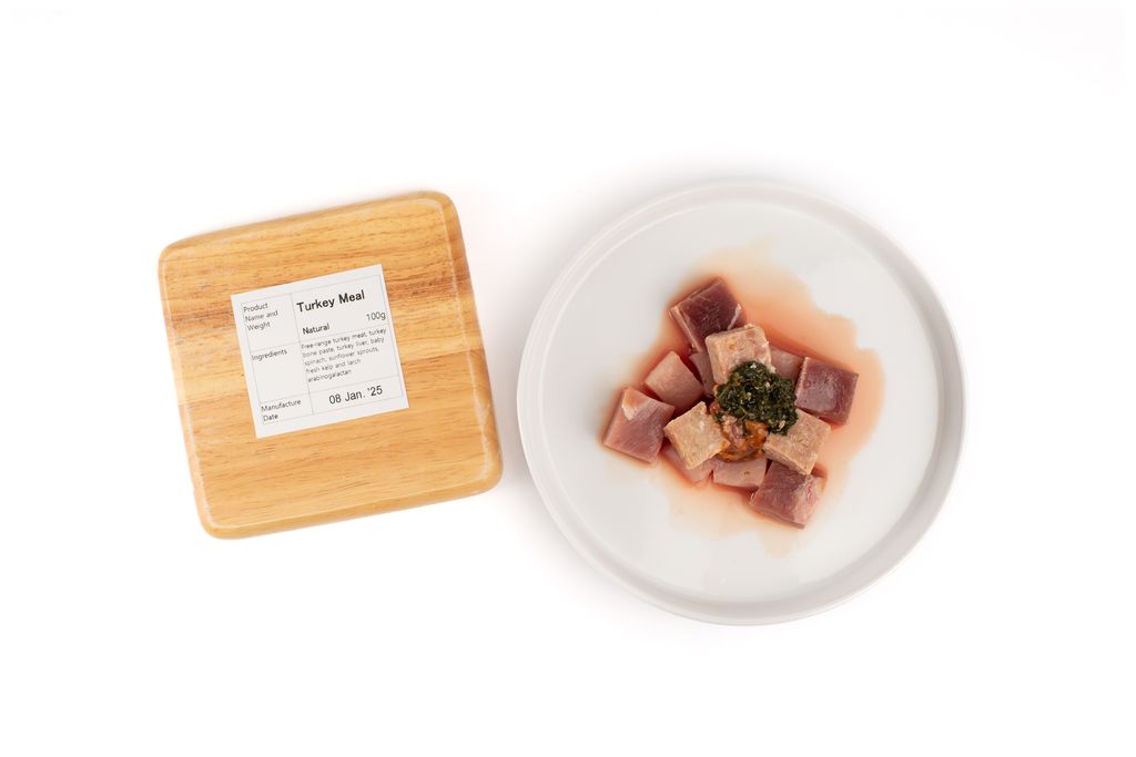 Bombom Singles Meals Raw Turkey 03