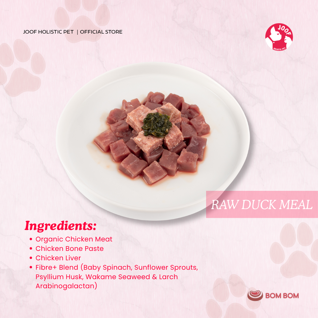 Bombom Singles Meals Raw Duck 04