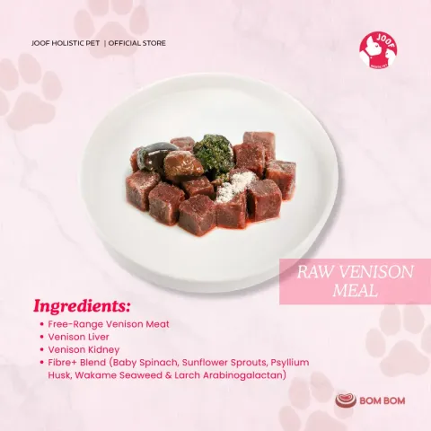 Bombom Singles Meals Raw Venison 04