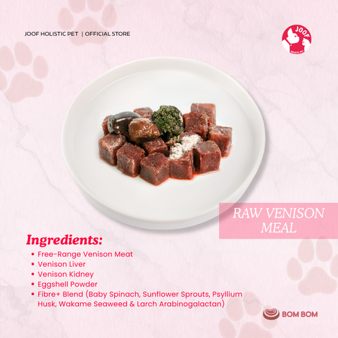 Bombom Singles Meals Raw Venison 04