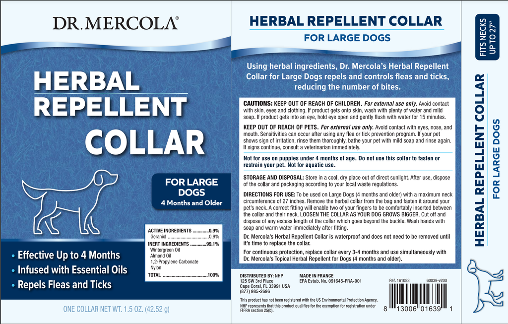 Dr Karen Becker Herbal Repellent Collar - Large Dogs 02.png