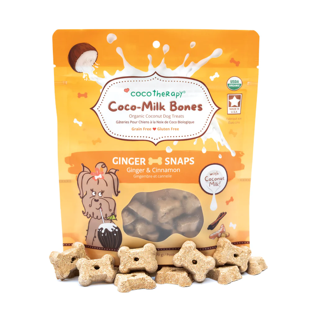 CocoTherapy Coco-Milk Bones Ginger & Cinnamon - 01