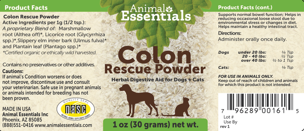 Animal Essentials - Colon Rescue Powder 02