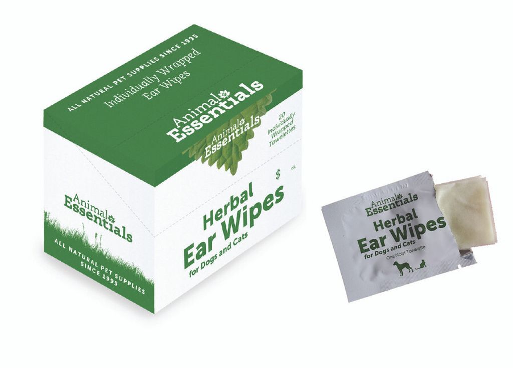 Animal Essentials - Herbal Ear Wipes 01