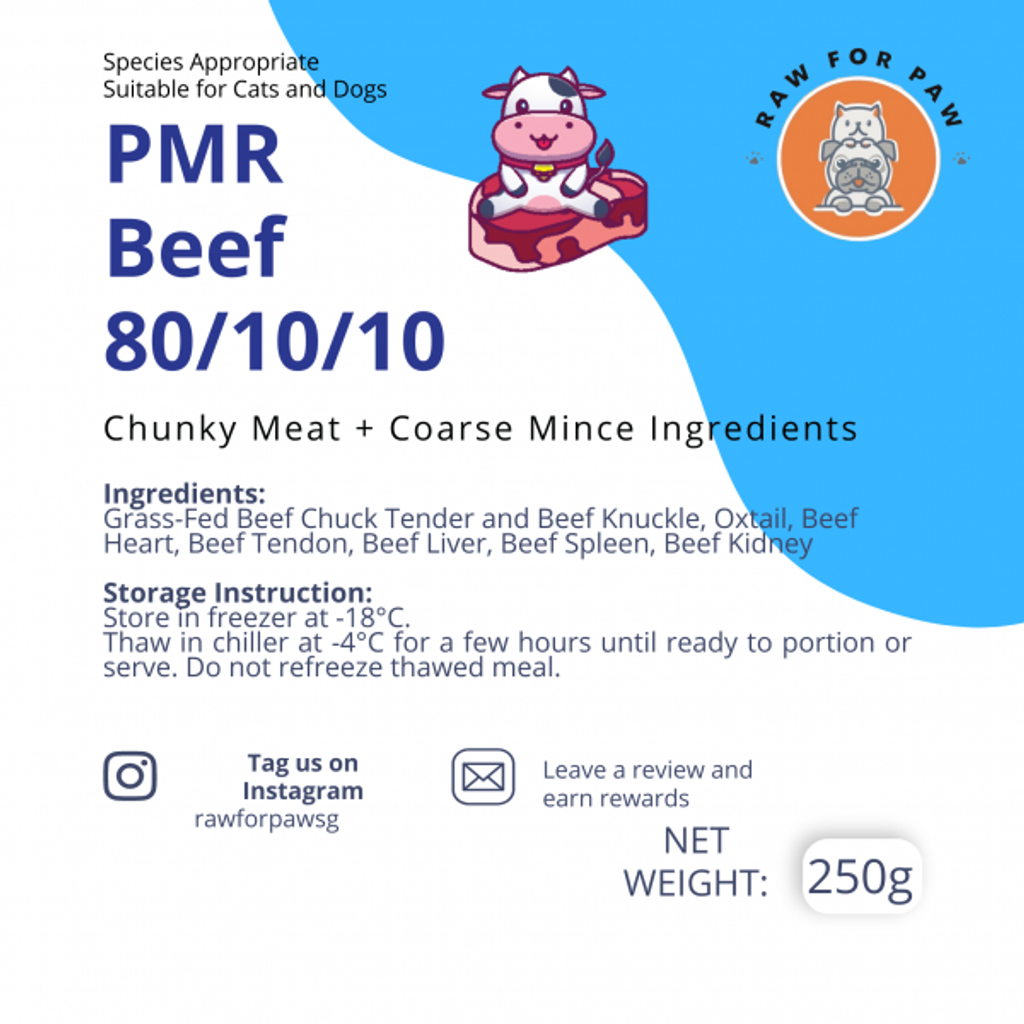 Raw for Paw - PMR Beef