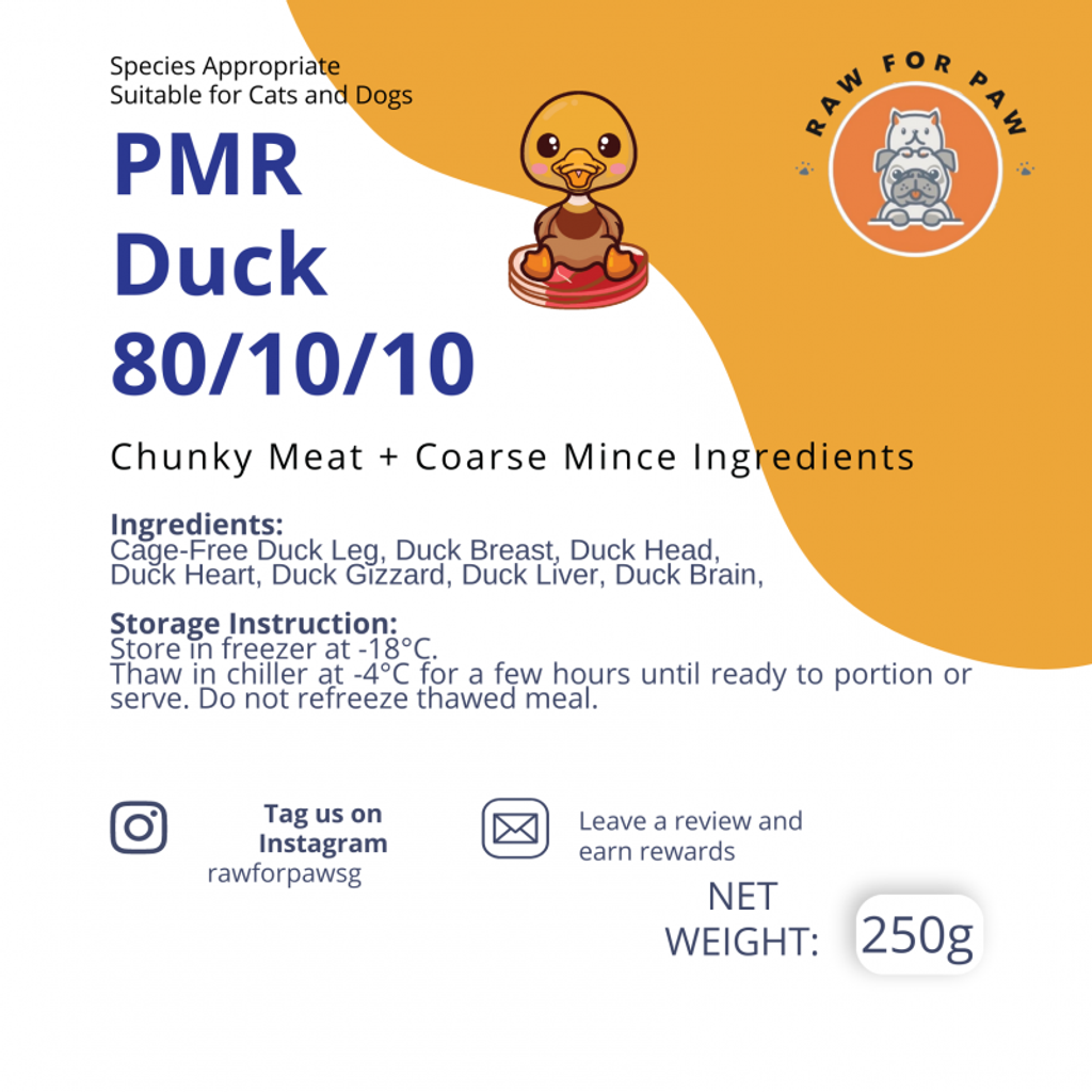 Raw for Paw - PMR Duck
