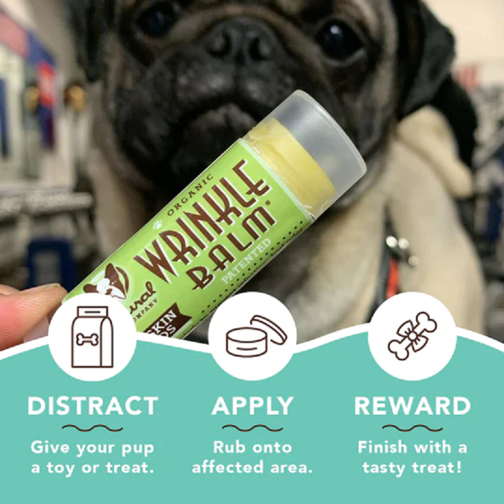 Natural Dog Company - Wrinkle Balm Application 01