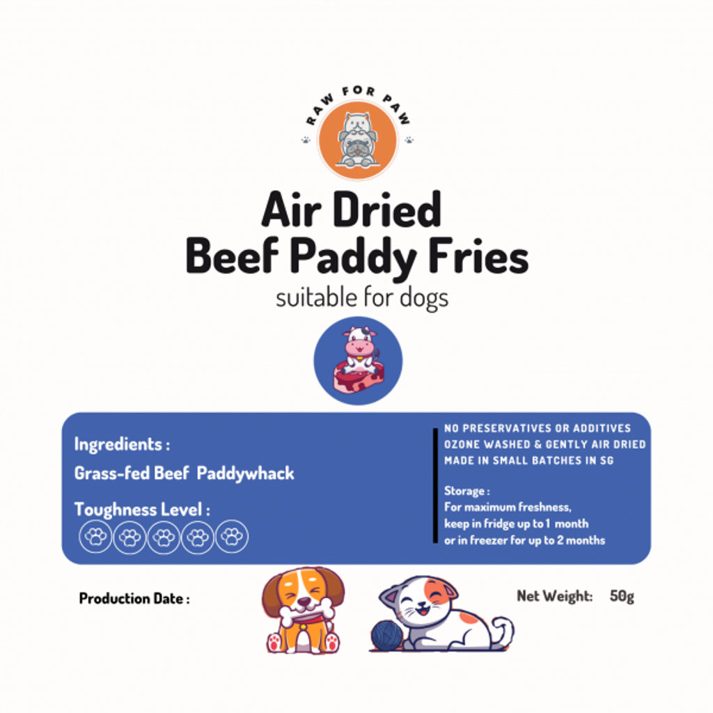 Air Dried Beef Paddy Fries 02