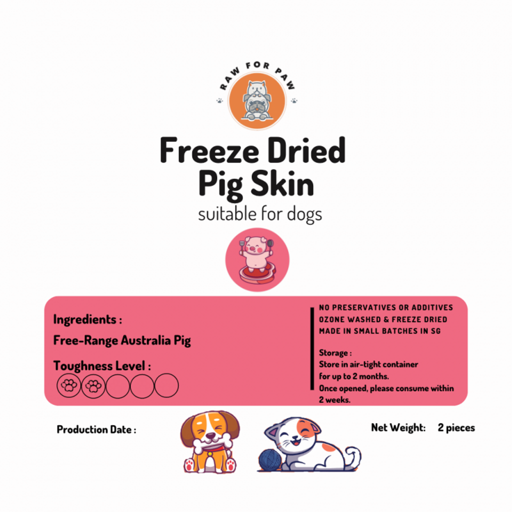 Freeze Dried Pig Skin 02