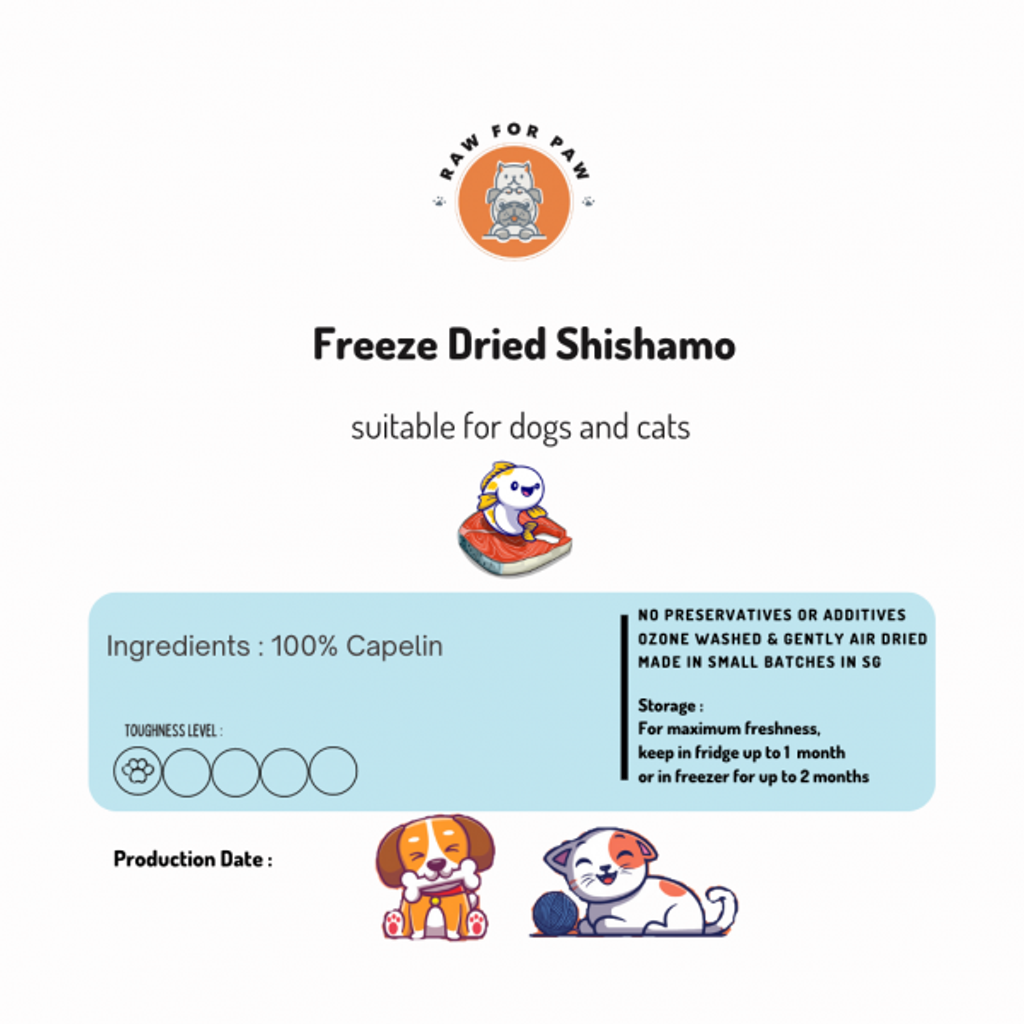 Freeze Dried Shishamo 02