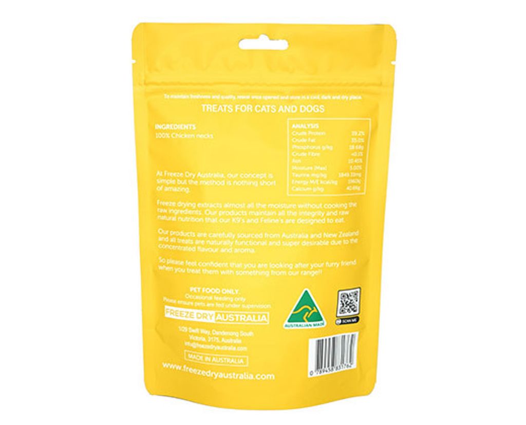 Chicken Necks 100G - Back