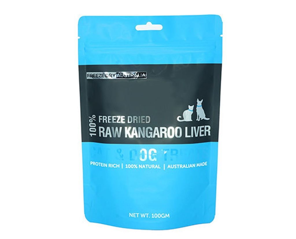 Kangaroo Liver 100G - Front