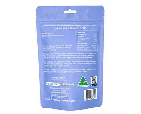 Kangaroo Cookie 100G - Back