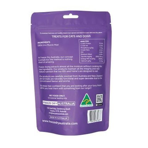 FDA Emu Cookie - Back