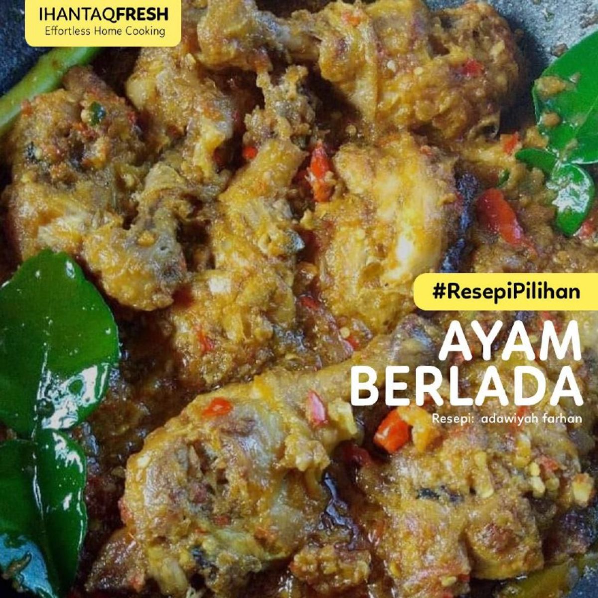 Resepi Pilihan, Ayam Berlada