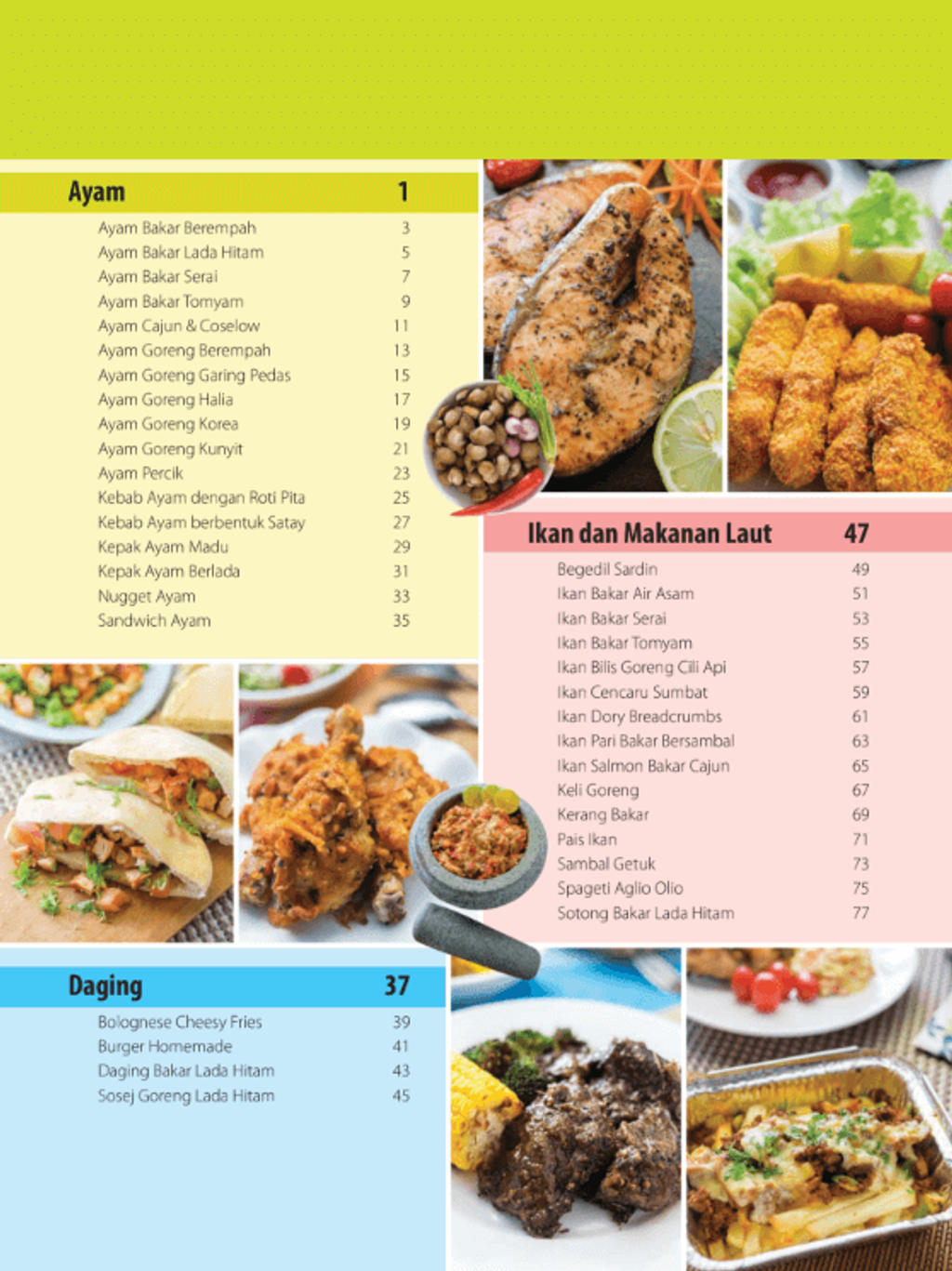 Buku 77 Resipi Istimewa AIR FRYER oleh Chef Hanieliza ihantaqmall