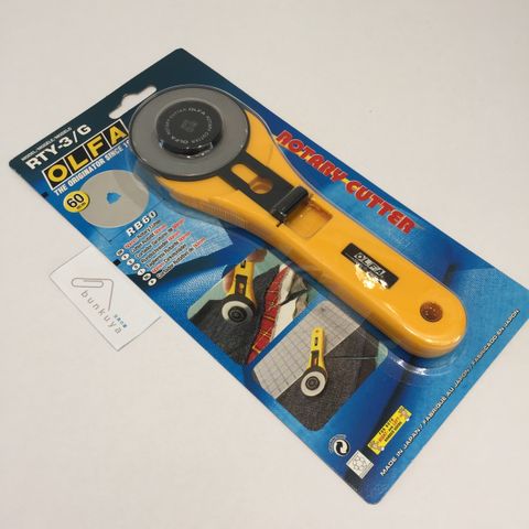 60mm RTY-3/G Straight Handle Rotary Cutter