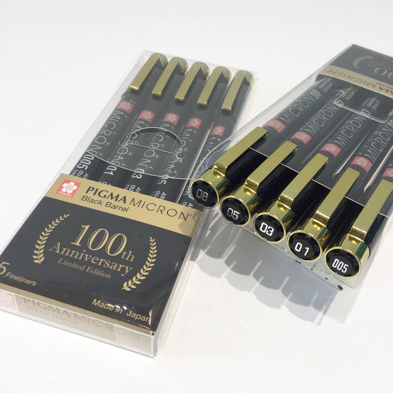Sakura Pigma Micron Pen Set 100th Anniversary ** Limited Edition