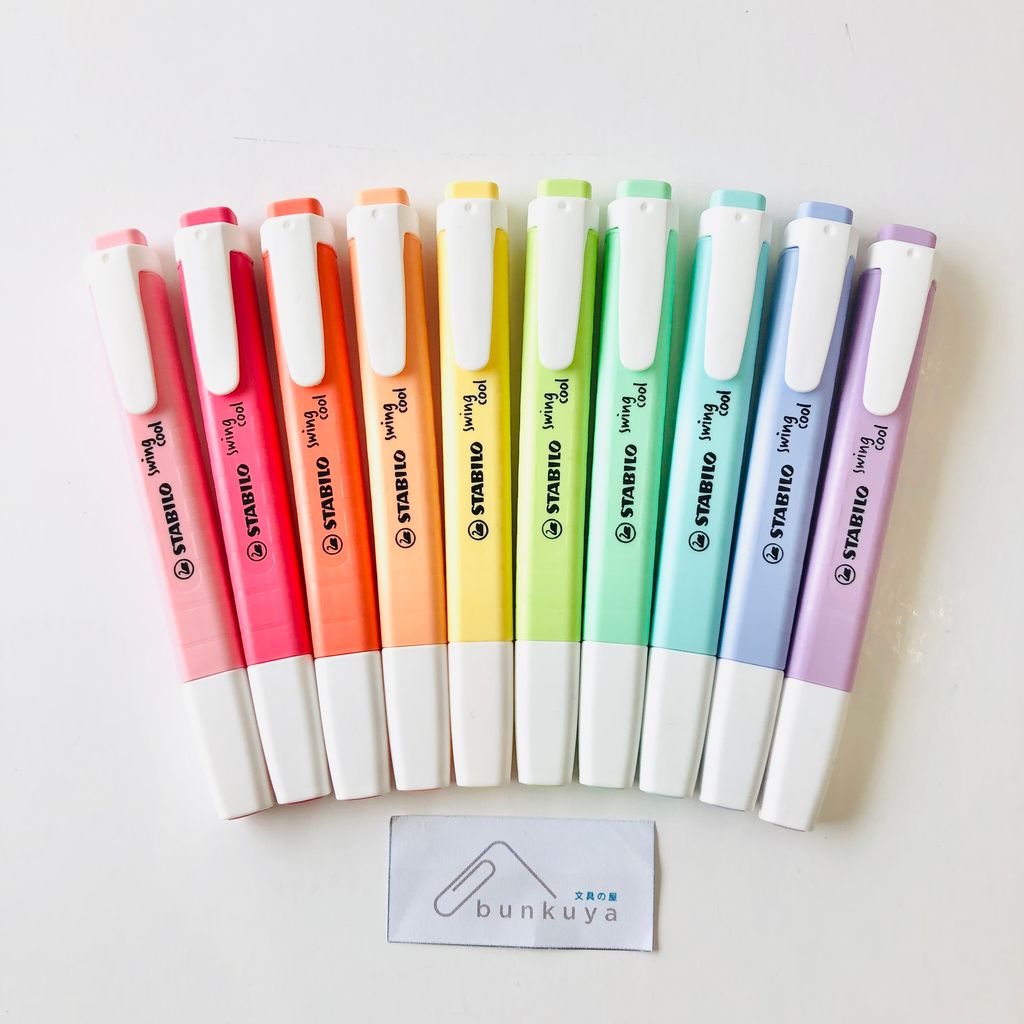 STABILO Swing Cool Pastel Highlighters Pack of 6