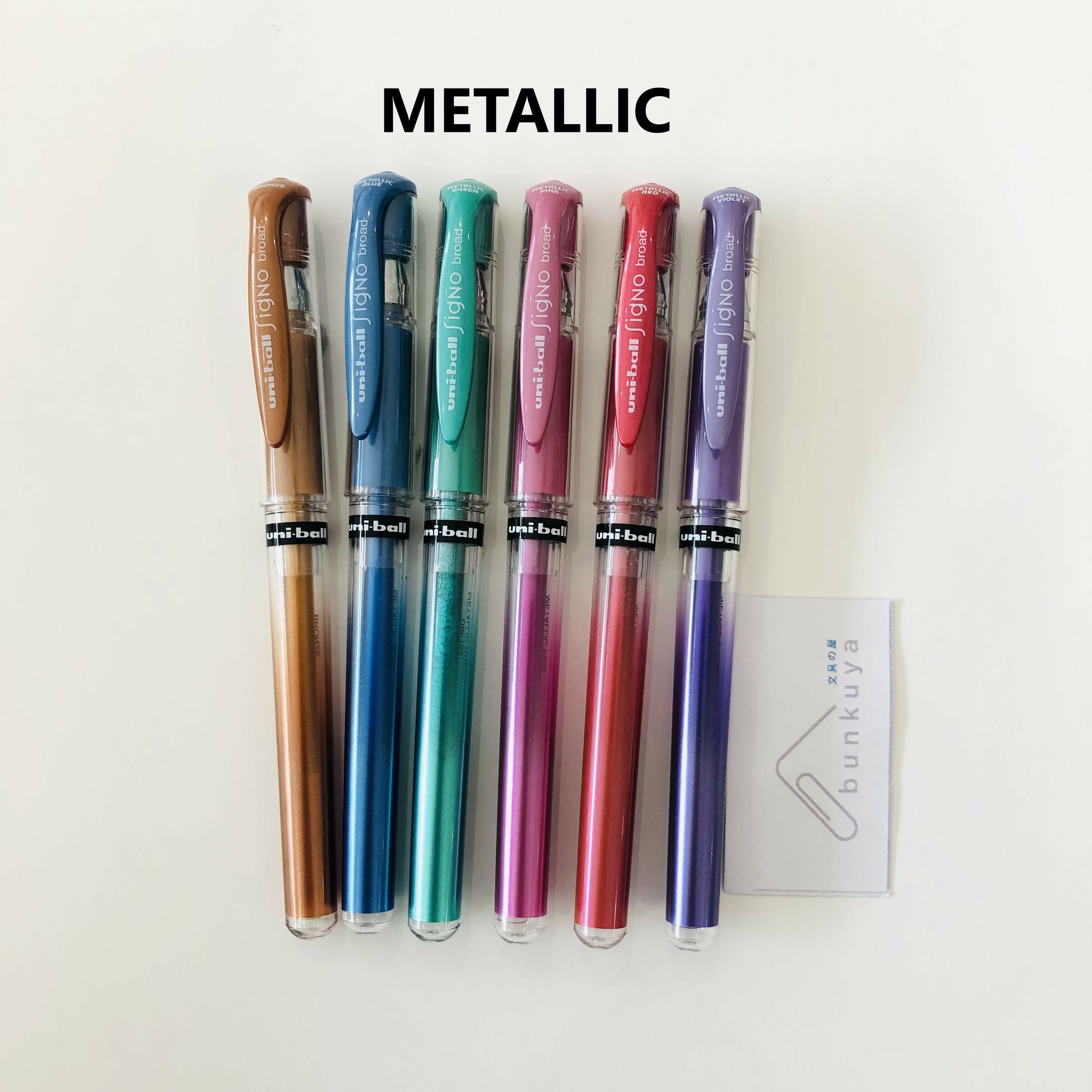 Uniball Signo Broad Gel Pen UM-153 1.0mm – Bunkuya Uniball Signo Broad Gel Pen UM-153 1.0mm – Bunkuya