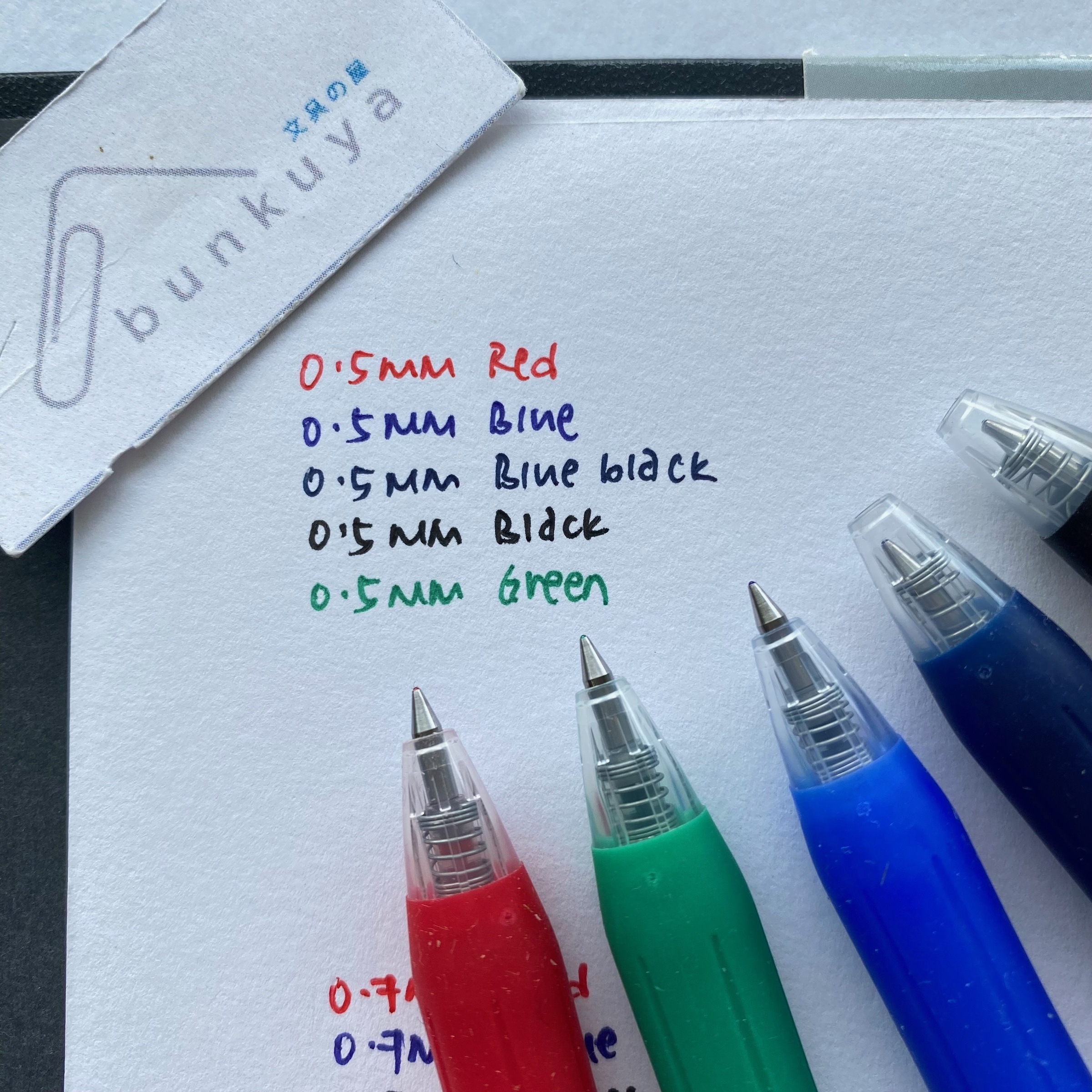 ZEBRA Sarasa Clip Gel Pen 0.5 – Bunkuya