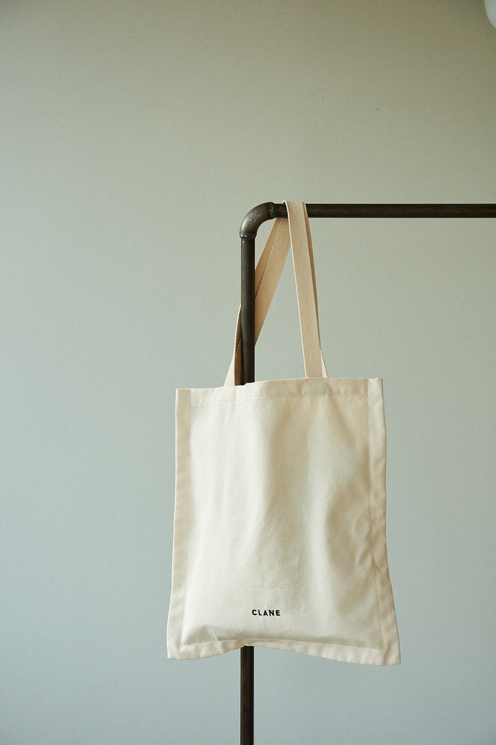 CLANE / Fabric Tote Bag (black/beige) – LINOUS