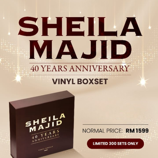 Dato' Sheila Majid - 40 Years Anniversary Vinyl Boxset | waaStore by wanita.net