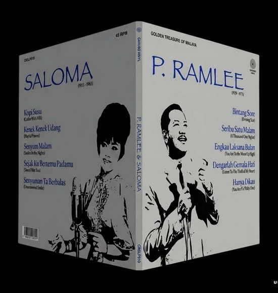 (Pre-Order) Ramlee & Saloma - Golden Treasure of Malaya - Vinyl Record | waaStore by wanita.net