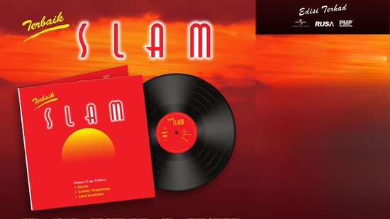 Slam‎ – Terbaik Slam - LP (Vinyl Records 12"/180g/33rpm) | waaStore by wanita.net