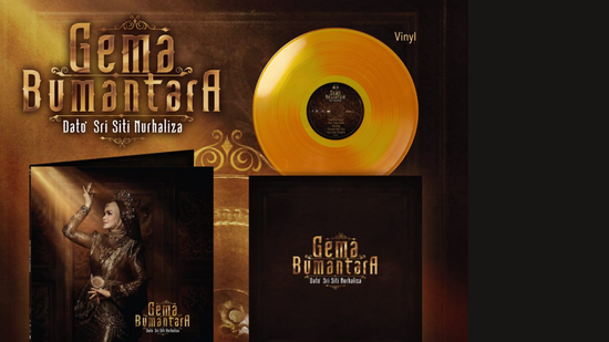 (Pre-Order) Dato Sri Siti Nurhaliza - Gema Bumantara - Color LP | waaStore by wanita.net