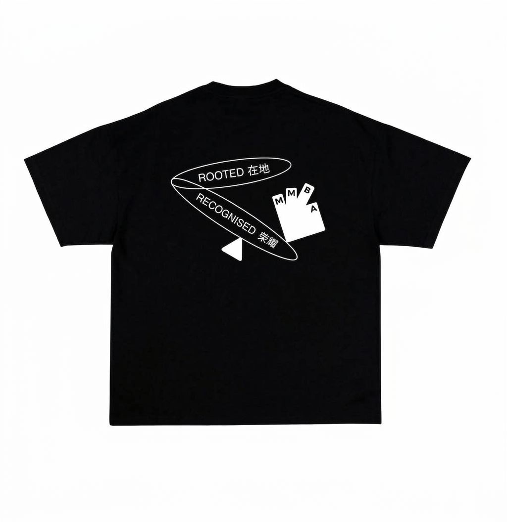 MMBA BLACK TEE BACK
