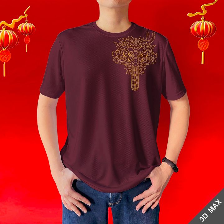 ProsperousDragon_3DMax-Maroon