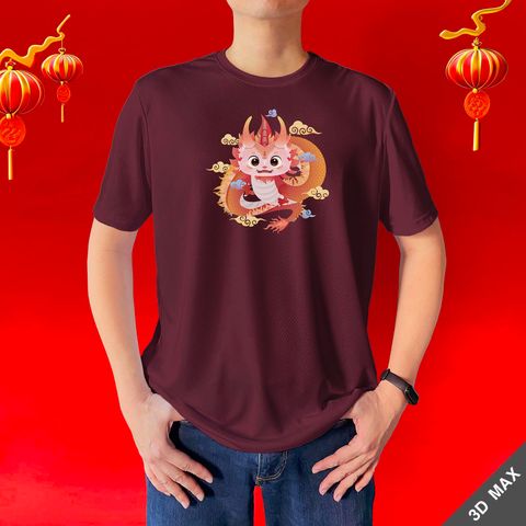 LuckyDragon_3DMax-Maroon