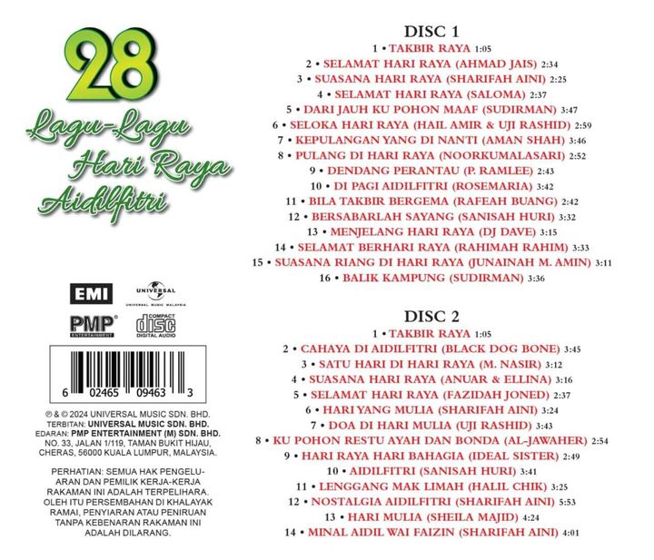Raya CD 1A