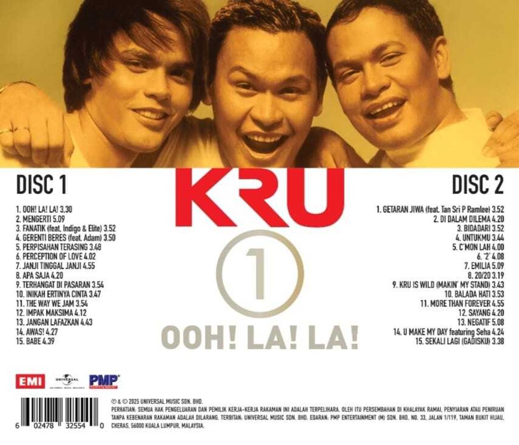 Kru Oh Lala CD 1