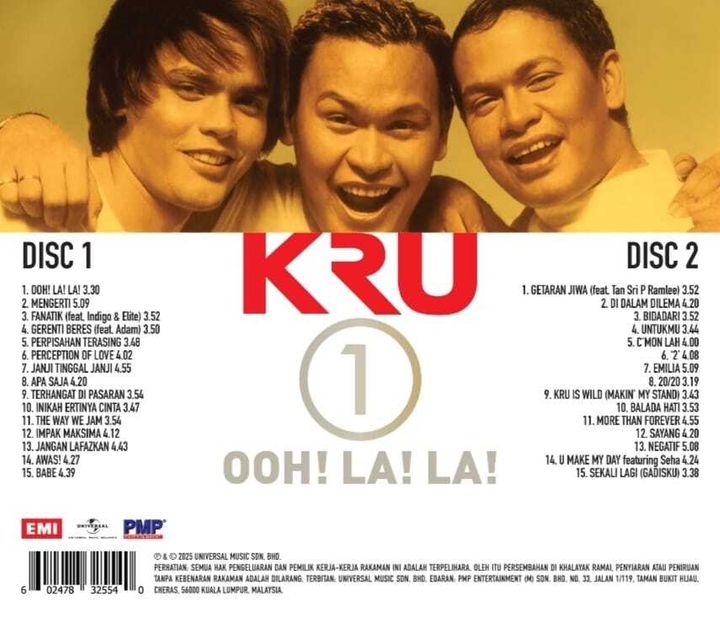 Kru Oh Lala CD 1