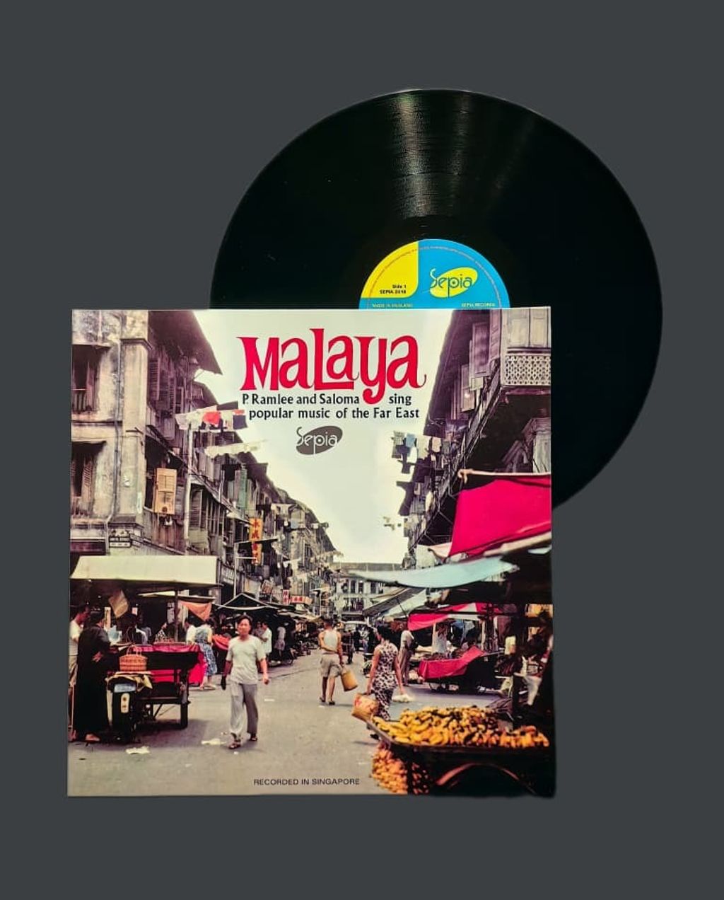 Malaya Songs Popular for East LP 1