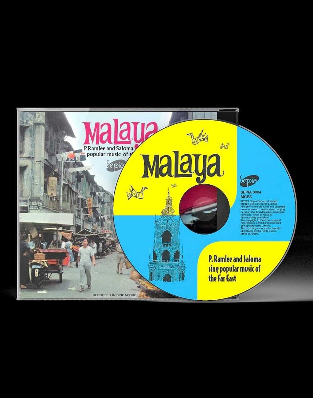 Malaya Songs Popular for East CD