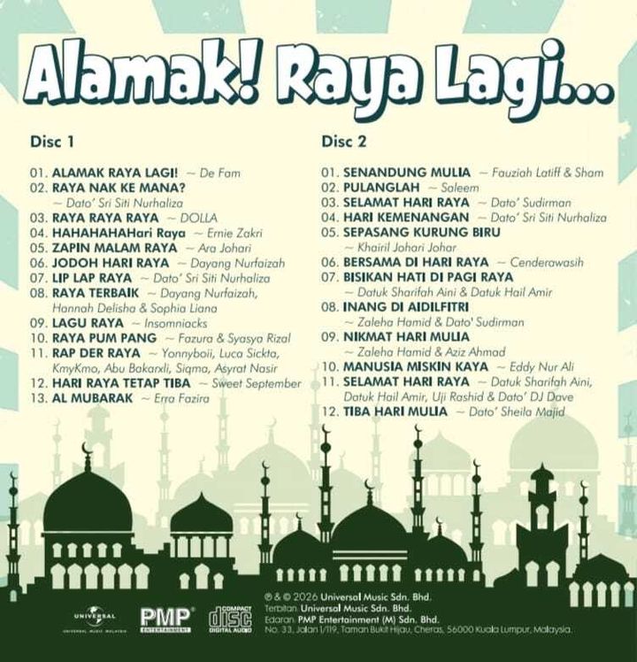 Alamak Raya Lagi CD 2