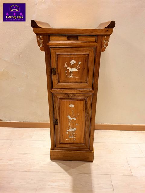 elm wood fulinmen altar table height 42