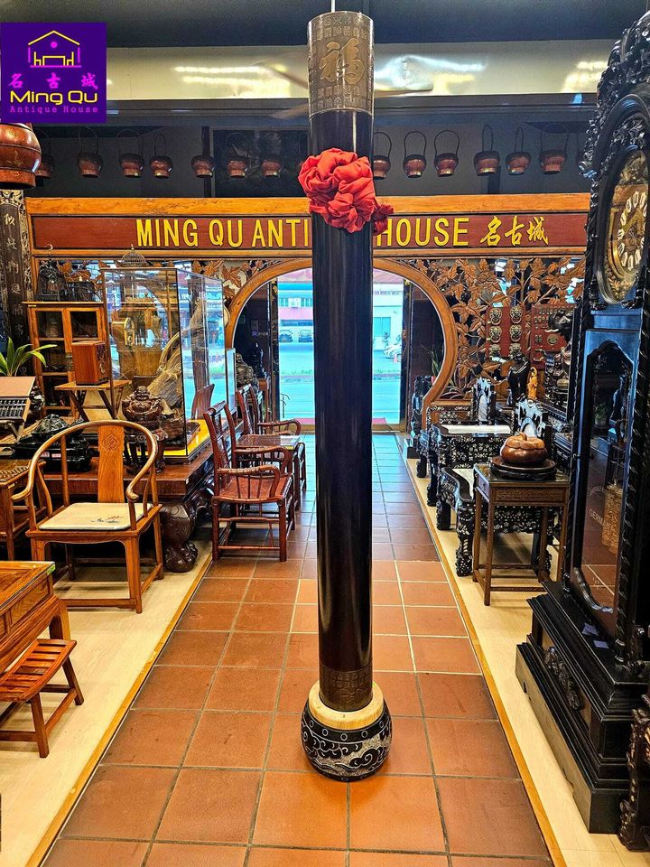 africa zitan feng shui pillar