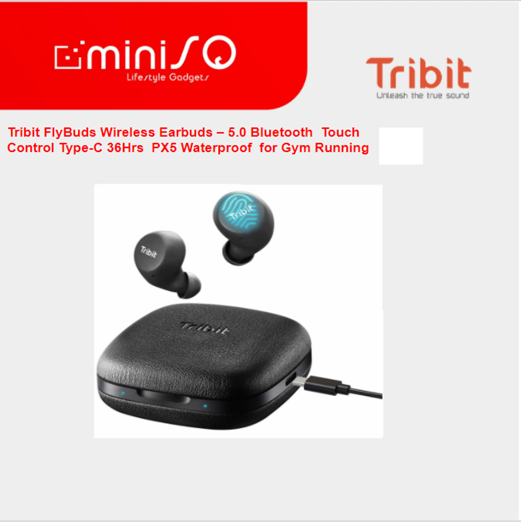 Tribit Wireless Earbuds Tribit FlyBuds Wireless Earbuds