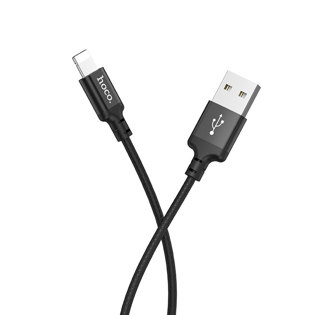 hoco-x14-times-speed-charging-data-cable-lightning-canned-package-logo