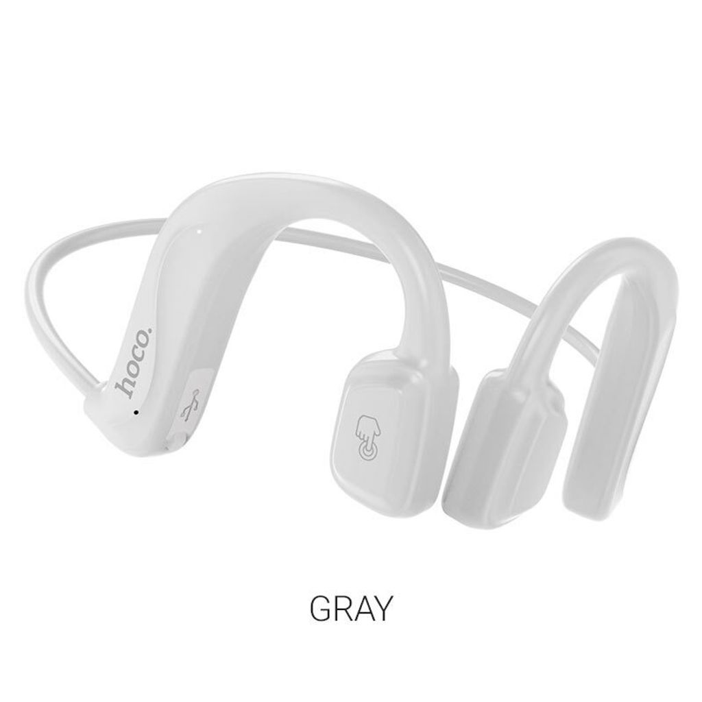 hoco-es50-rima-air-conduction-bt-headset-gray