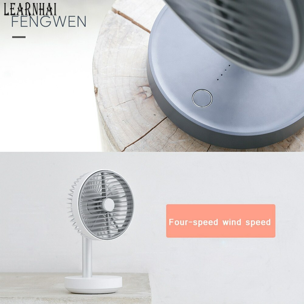 table fan with rechargeable battery