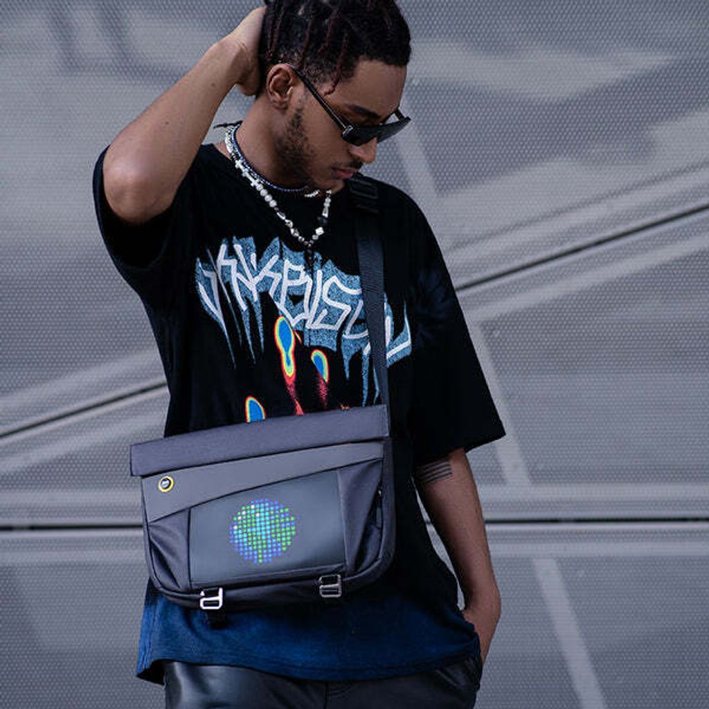 Divoom Pixoo Sling Bag with Pixel Art Display