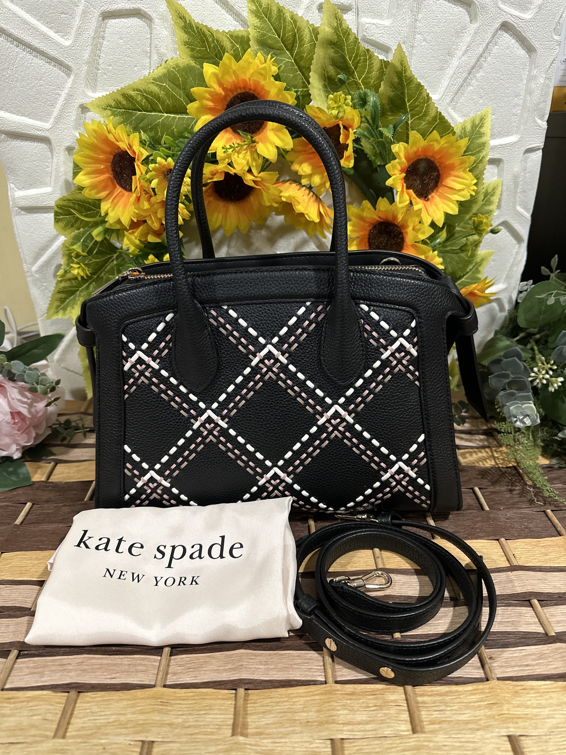 Purse Sale Kate Spade Black Sunflower Purse Kate Spade Sunflower